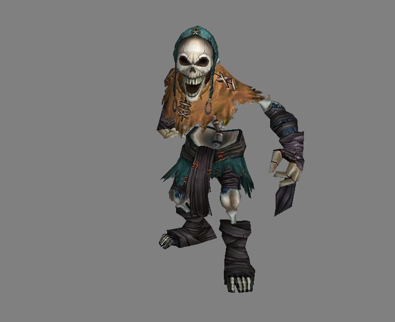 Rahu Skeleton Soldier