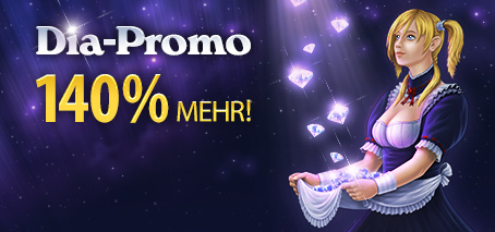 Füllt eure Taschen mit dem Bonus! 140%