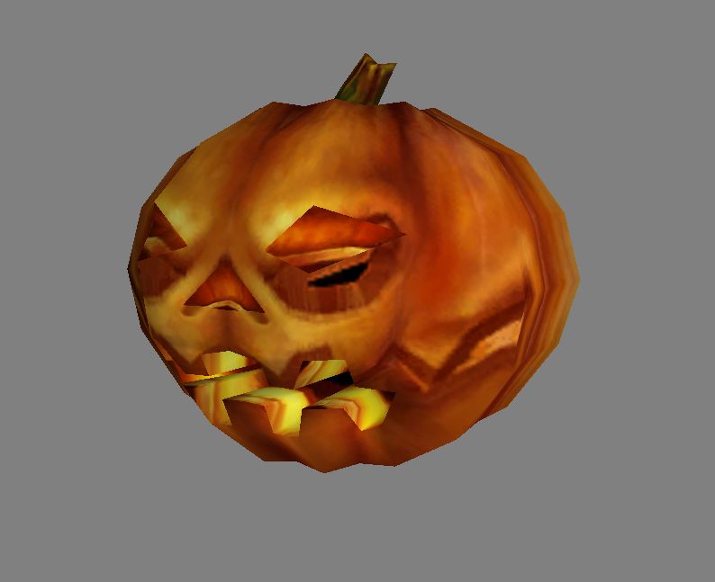 Palla da calcio a forma di zucca